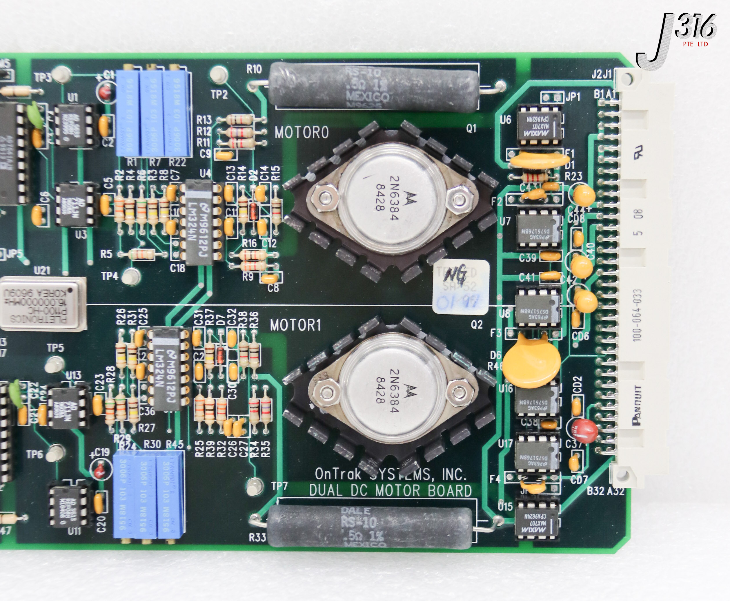 36333 ONTRAK PCB, DUAL DC MOTOR BOARD 28-8875-004 | eBay